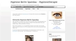 Desktop Screenshot of hypnosekrohn.de